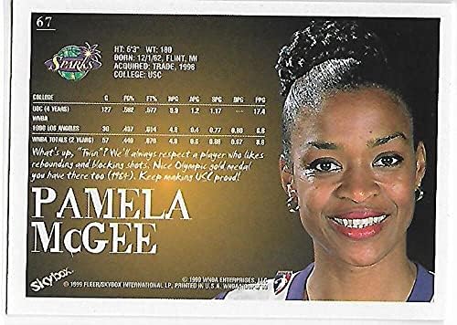 1999-00 Hoops WNBA 67 PAMELA MCGEE NM-MT