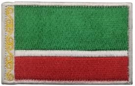 דגל צ'צ'ניה טקטי טקטי טלאים טלאים טלאים טקטיקות מורל טקטיקות רקמה צבאית טלאי וולאה מאחור