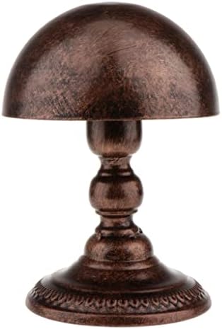 DoveWill רטרו מתכת צורת מתכת עיצוב שולחן שולחן כובע מעמד / פאה מתלה מחזיק כובע בייסבול - Coppery