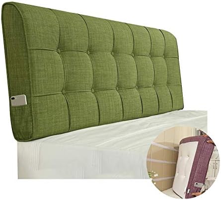 כרית אחורית של פינגפי מיטה אחורית תמיכה גדולה בקריאת משענת קיר קיר מרופד מילוי ספוג, רחיצה, 6 צבעים