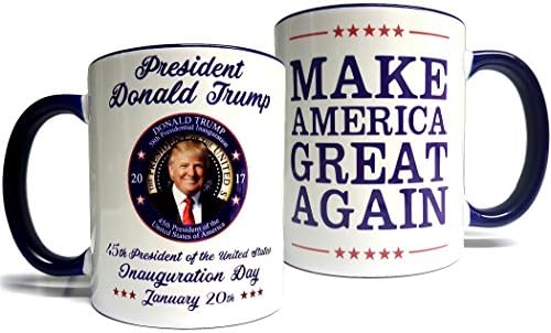 אומר מוגין דונלד טראמפ חנוכה ספל-להפוך אמריקה נהדר שוב-כיתה קרמיקה 11 עוז ספל / כוס-מתנה קצף תיבת
