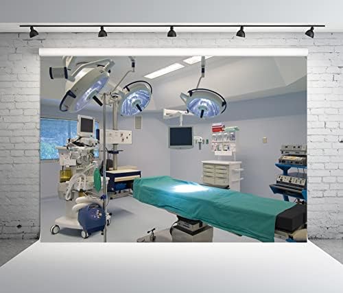 בלקו בית חולים רקע 12 על 8 רגל בד הפעלה חדר רקע רופא ניתוח הרדמה מיטת מיטת חולה רפואי ציוד תמונה רקע
