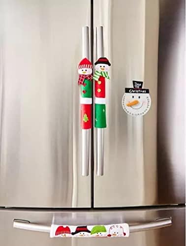 דלת תנור דלתות מקרר כפפת מגן על ידית חג המולד כפפה מיקרוגל עיצוב בית אהבה קישוטי ציפורים