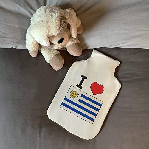 כיסוי בקבוק מים חמים 'אני אוהב את אורוגוואי'