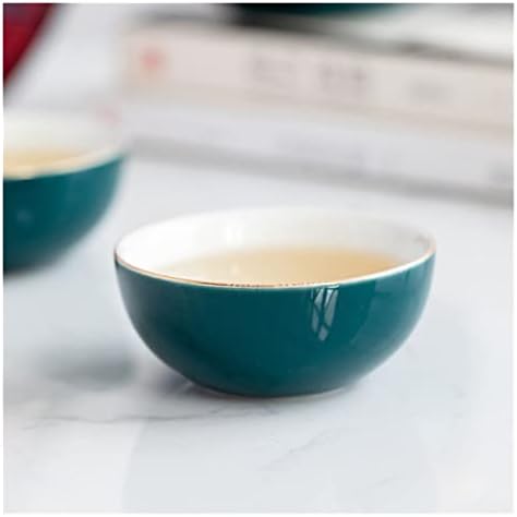 YXBDN הנושאת תה דלעת תה סט סיר אחד ושני כוסות קומקום קרמיקה נייד כוס מהירה ניידת