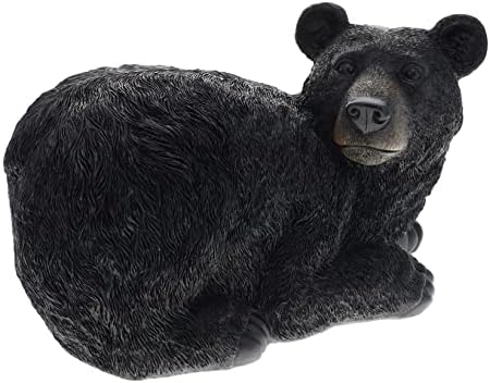 גחמני דוב שחור קופץ קופסת קופסת קופסה - מחזיק קובייה מרובע/מתקן כפרי בקתות כפרי - חדר אמבטיה, בית, משרד, שינה