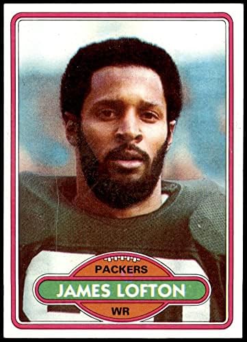 1980 Topps 78 ג'יימס לופטון גרין ביי פקרס NM Packers Stanford