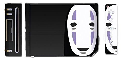 קאונאשי ללא פנים, משחק וידאו מדבקת מדבקות ויניל מכסה מדבקת עור ויניל לקונסולת מערכת נינטנדו Wii