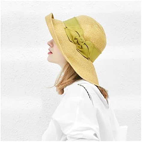 קשת כובע רחב שולי נשים עיצוב קיץ שמש כובע חופשת חוף מסיבת אלגנטי כובעים