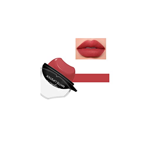 מט גלוס קטיפה ערפל עירום גימור שפתון שפתיים צורת לאורך זמן קל צבע יופי איפור מיועד לאנשים עצלנים