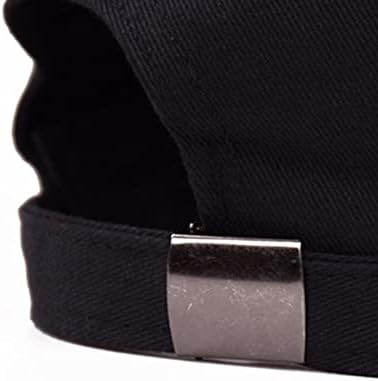 Niepce Inc כובע בייסבול בגדי רחוב לגברים שחור