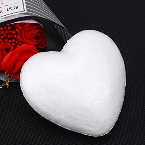 עיצוב חתונה של Happyyami עיצוב חתונה 10 יחידים קצף מלאכה לבבות לבבות כדורי מלאכה כדורי קצף קלקר