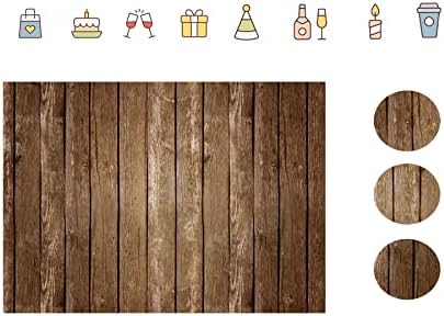 7 על 5 רגל רקע עץ רקע חום עץ קרש רקע ארוך קרש רקע בציר רקע עץ קרש מסיבת יום הולדת חלקה תא צילום נכס