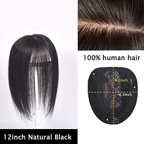 קליפ שיער טבעי טופר חלקה פאה פאה עבור נשים עבה משי בסיס טופר עבור מתקתק שיער
