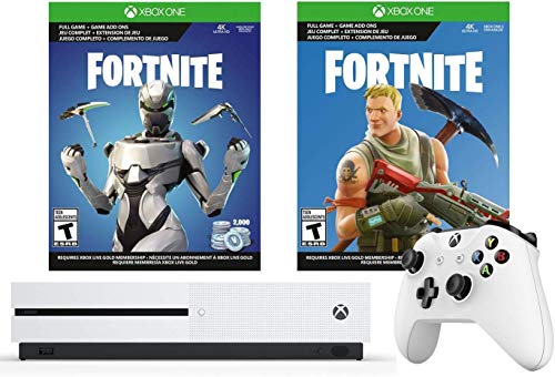 Xbox One S 1TB/2TB Fortnite Eon Cosmetic Epic Bundle: Fortnite Battle Royale, Eon Cosmetic, 2,000 V-Buck