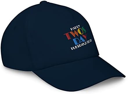 כובע יום שני שמח כובע בייסבול כובע 1 פליז Twosday Gorra