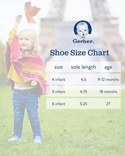 נעלי בנות תינוקות של גרבר - נעלי הליכה בפעם הראשונה קלאסית