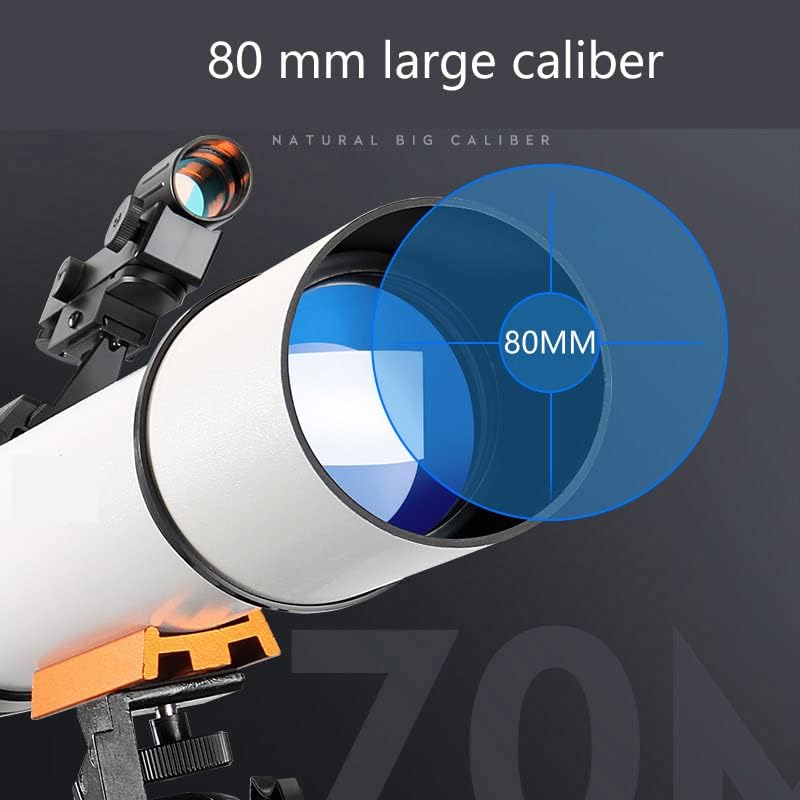 Skyoptikst 500 x80 ממ טלסקופ אסטרונומי מקצועי עדשת כוח גבוהה 500 אורך מוקד שמיים סטורן יופיטר