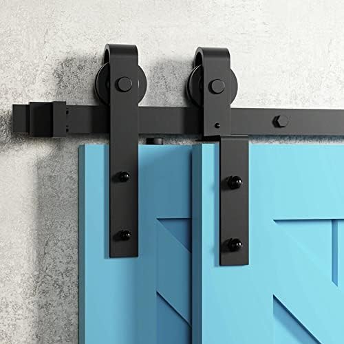 ZLXDP בסגנון עתיק סגנון עץ הזזה דלתות חומרה דלת עוקף עוקף חומרה ארונות שחורים עליונים לדלת כפולה