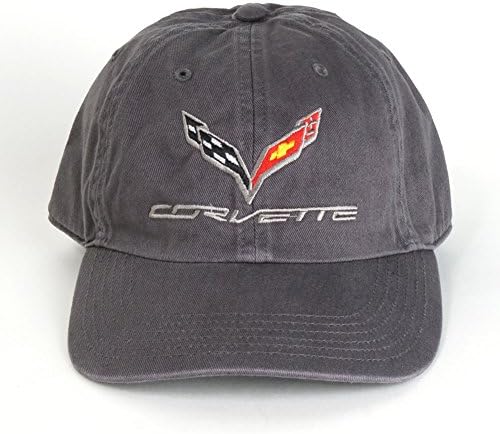 לוגו C7 Corvette - כובע/כובע שנשטף בגד