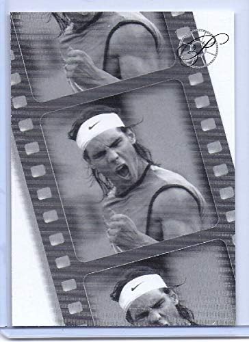 נט פרו נדיר 'רפאל נדאל 2003 1 הדפיס אי פעם כרטיס טניס טניס של ספרד! אגדה!