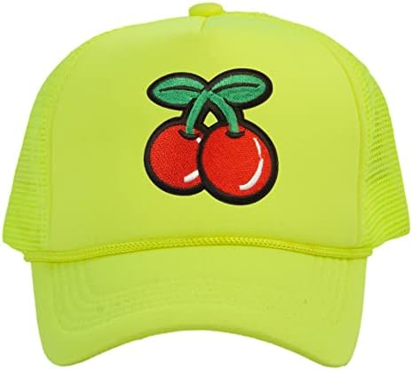 בגדי ראש עליונים כובע דובדבן גדול - דובדבנים של גברים Snapback Trucker Cap