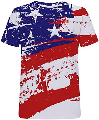 גברים של פטריוטי קצר שרוול חולצה אמריקאי ארהב דגל מודפס חולצות בכושר רגוע מזדמן טי חולצות עבור עצמאות יום
