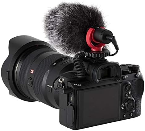 LMMDDP Microphone SLR מצלמה ראיון מיקרופון טלפון חי הקלטת מיקרופון קבל אוניברסלי