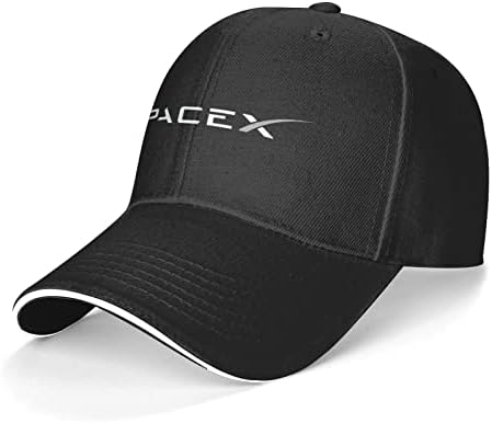 SpaceX Baseball Cap גברים נשים - כובע רגיל מתכוונן קלאסי