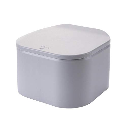 Abecel Trash Can, מיני דחיפה סוג חמוד יצירתי פסולת רב-פונקציונלית Bin Mini Distbins Box Cox Can Fash for Home
