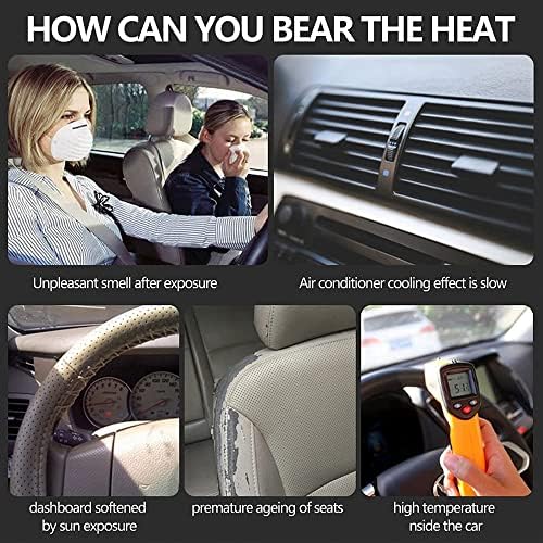 גוון שמש של השמשה הקדמית של מכונית - קיפול נייד UV חזק וחוסם שמש עמיד בפני חום - שומר על מכונית
