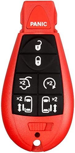 1 כניסה חדשה ללא מפתח אדום 7 כפתורים מרחוק התחל מפתח רכב פוב מ3נ5וי783איקס, איז-סי01ג לעיר המדינה