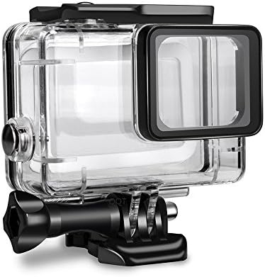 עבור GoPro Hero 7 מארז דיור עמיד למים שחור, מגן על צלילה מתחת למים מעטפת דיור 45 מ 'עם סוגר עבור Go Pro