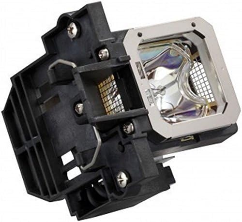 החלפת מנורה של JVC מקרן DLA-RS65 עם נורה מקורית בפנים