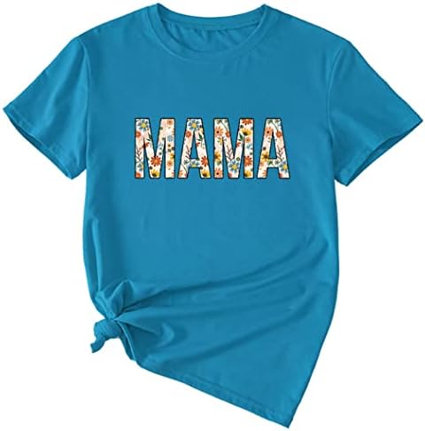 TSMNZMU לחולצה גרפית של MAMA's Mam