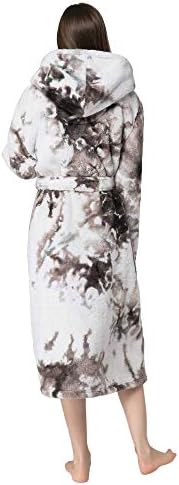 רונגטאי נשים גלימות קטיפה צמר סלעית חלוק עבה כתונת לילה עם כיסים פלאפי הלבשת