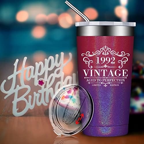 בירגילט מתנות ליום הולדת 31 לגברים נשים - 1992 כוס כוס וינטג
