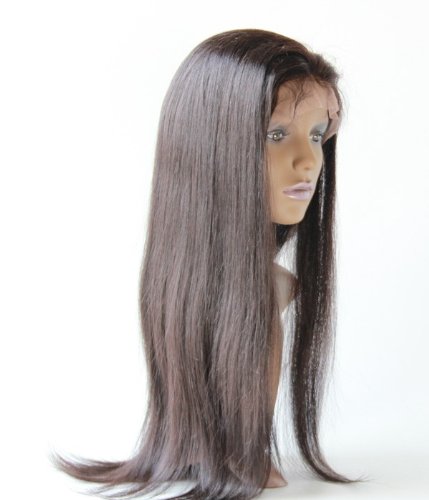 מלא תחרת פאות 14 טוב-מונגולי שיער אמיתי רמי שיער טבעי פאה טבעי ישר 1 סימן מסחרי: שיער