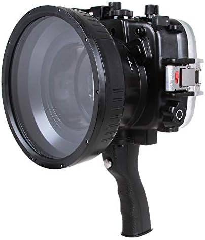 Fotga SeaFrogs 40m/130ft מתחת למים אטום למים מארז למצלמת Fujifilm X-T30 עם עדשת 18-55 ממ 16 ממ -50 ממ + אחיזת