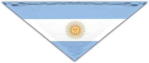 כלב בנדנות דגל של ארגנטינה לחיות מחמד בנדנה צעיף משולש ליקוק מטפחת אביזרי לכלבים חתולים