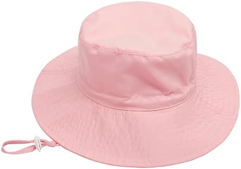 כובעי שמש בלתריים עירוניים כובעי קיץ כובעי תינוקות UPF 50+פעוט כובע שמש כובע עם כובע דלי שופע רחב