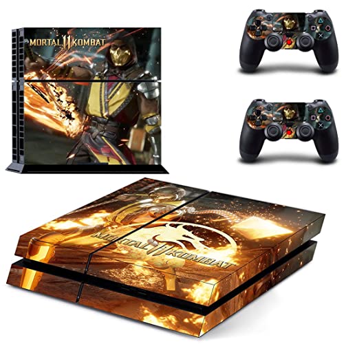 עבור PS4 Normal - משחק נינג'ה Mortal Best War Kombat X PS4 או PS5 מדבקת עור עבור פלייסטיישן 4 או