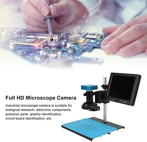 חלק בתעשייה האלקטרונית, פלט USB זום דיגיטלי 1080p 60FS ערכת מצלמה מיקרוסקופ תעשייתית 34MP עבור XP 7 8 10