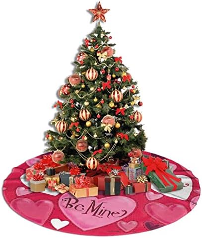 אהבה מתוקה לבבות חצאיות עץ קישוטי חג המולד, חצאית עץ לב לחופשת מסיבות חג המולד, כל האירועים 30