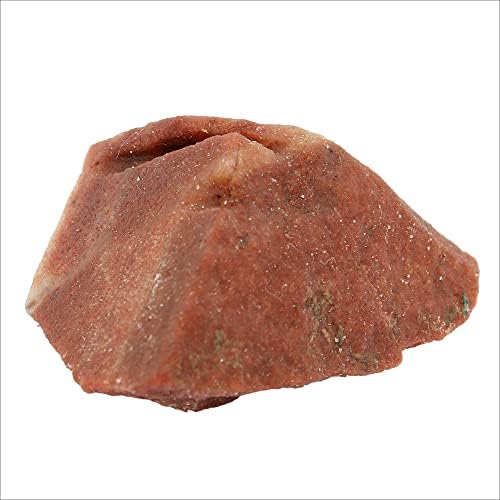 Gemhub ריפוי טבעי קריסטל ורוד ירקן מחוספס 119.5 סמק. אבן חן לריפוי, יוגה, מדיטציה ואחרים