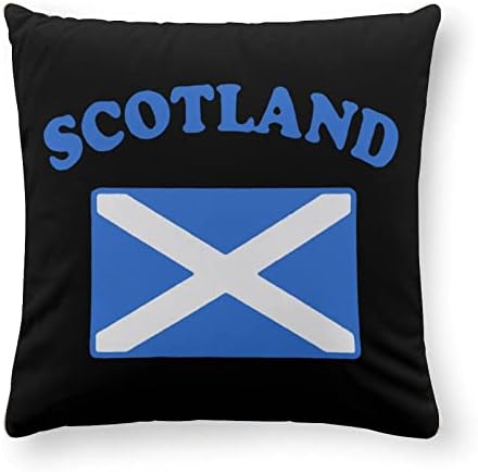דגל של שמיכת נסיעות סקוטלנד כרית פלנל רכה ונעימה וזרוק קומבו שניים באחד למכונית קמפינג ברכבת מטוסים