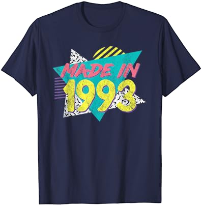 תוצרת 1993 רטרו וינטג ' יום הולדת 30 חולצה