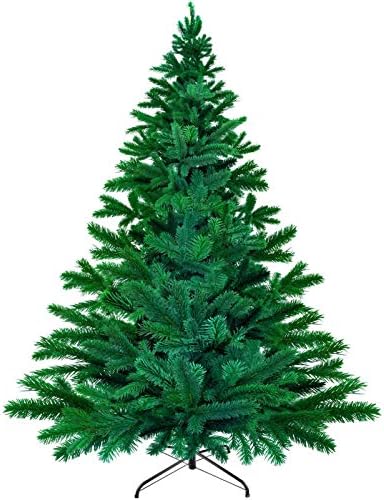 Topyl 7.8ft Premium Artificial Tree, PVC ידידותי לסביבה PVC מלא צירים מלאים עץ חג המולד עם מתכת יציבה לעמדת קישוט