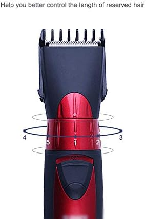 מקצועי שיער קליפר מתכוונן חשמלי שיער קליפר עמיד למים גילוח מכונת נטענת גוזם נמוך רעש בארבר