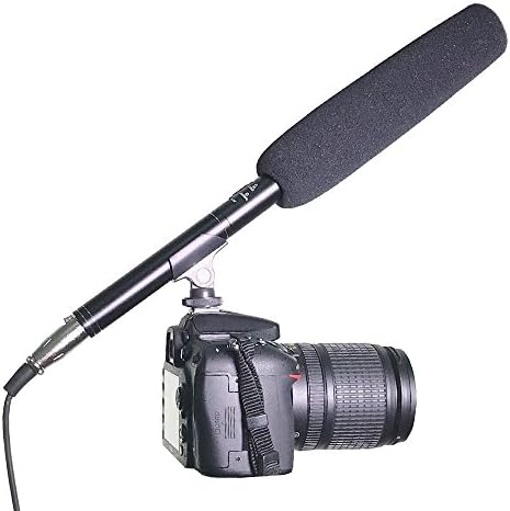 BestShoot Microphone Microphone Riebun, Combenser Rightiance עם כיסוי Mupp Cat Mupp Dead Smascreen